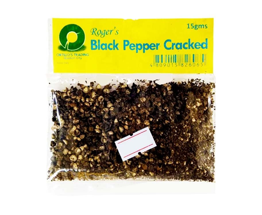 Roger's Black Pepper Cracked 15g