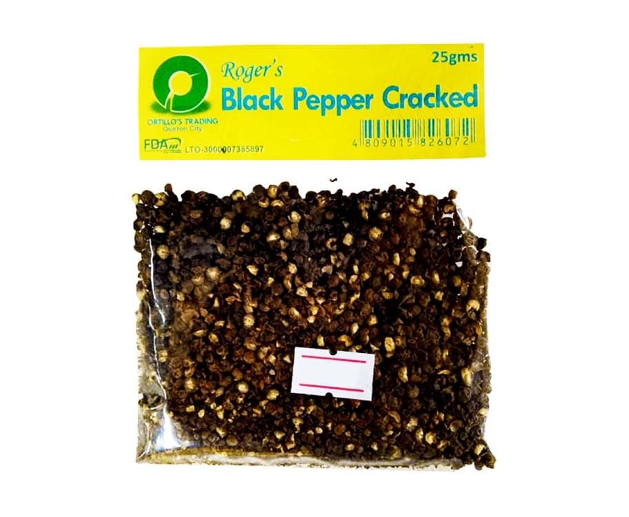 Roger's Black Pepper Cracked 25g
