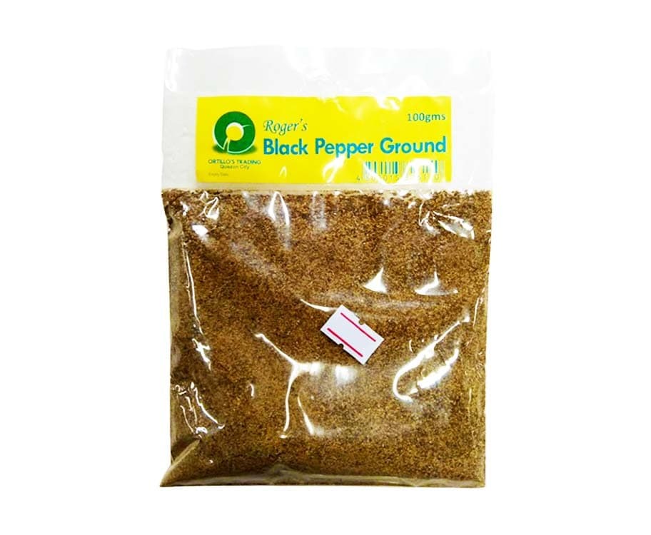 Roger's Black Pepper Ground 100g
