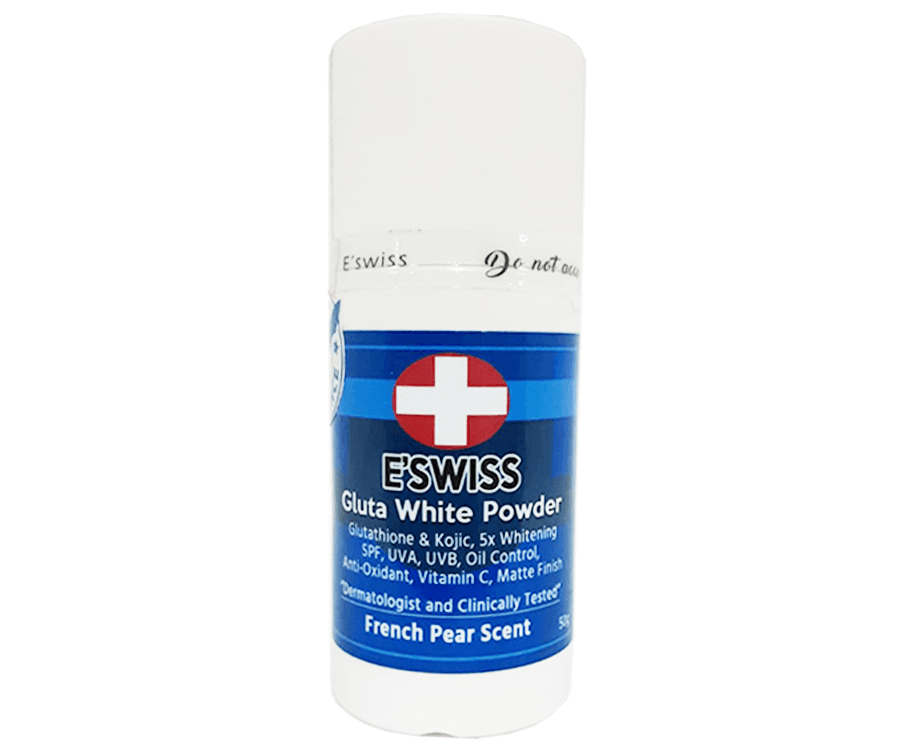 E'Swiss Gluta White Powder French Pear Scent 50g