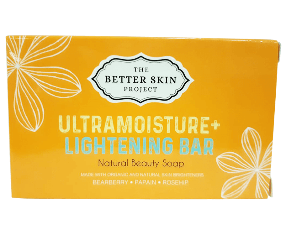The Better Skin Project Ultramoisture + Lightening Bar Natural Beauty Soap 120g