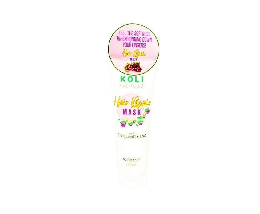 Korie Koli Keratin + Olive Oil Hair Repair Mask with Grapeseed Extract 200mL