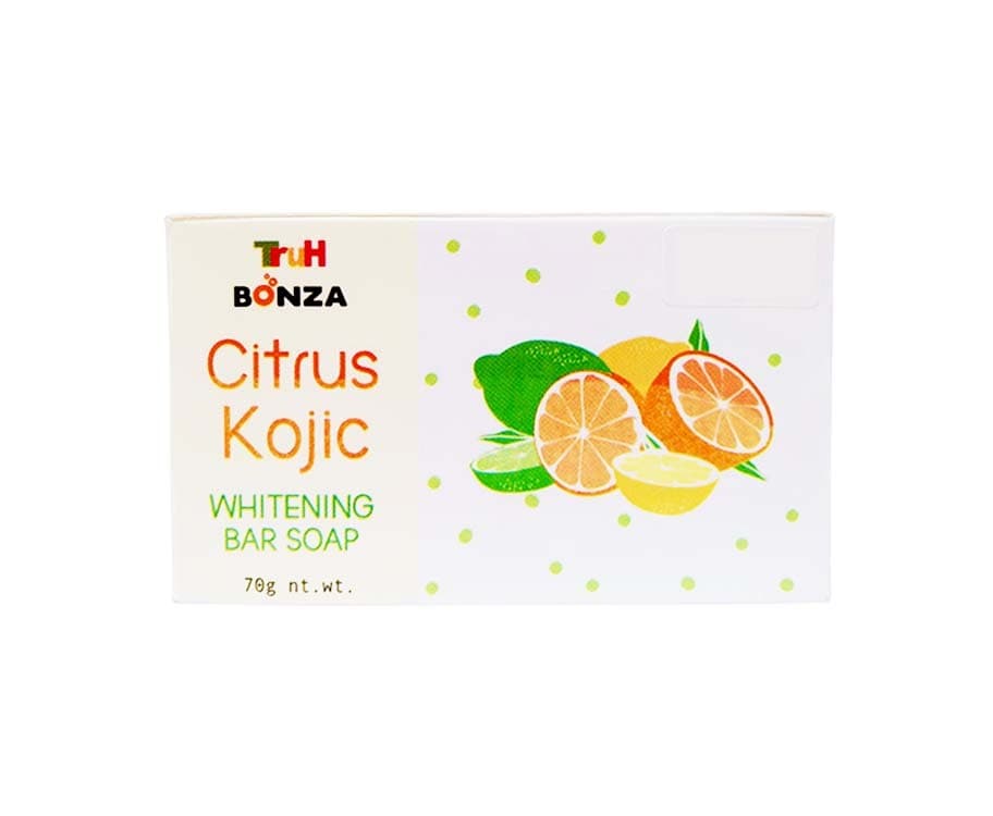 Truh Bonza Citrus Kojic Whitening Bar Soap 70g