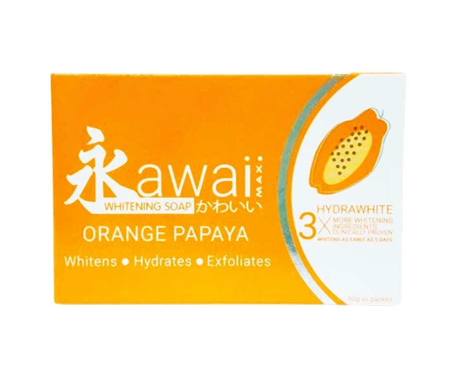 Kawaii Max Whitening Soap Orange Papaya 90g