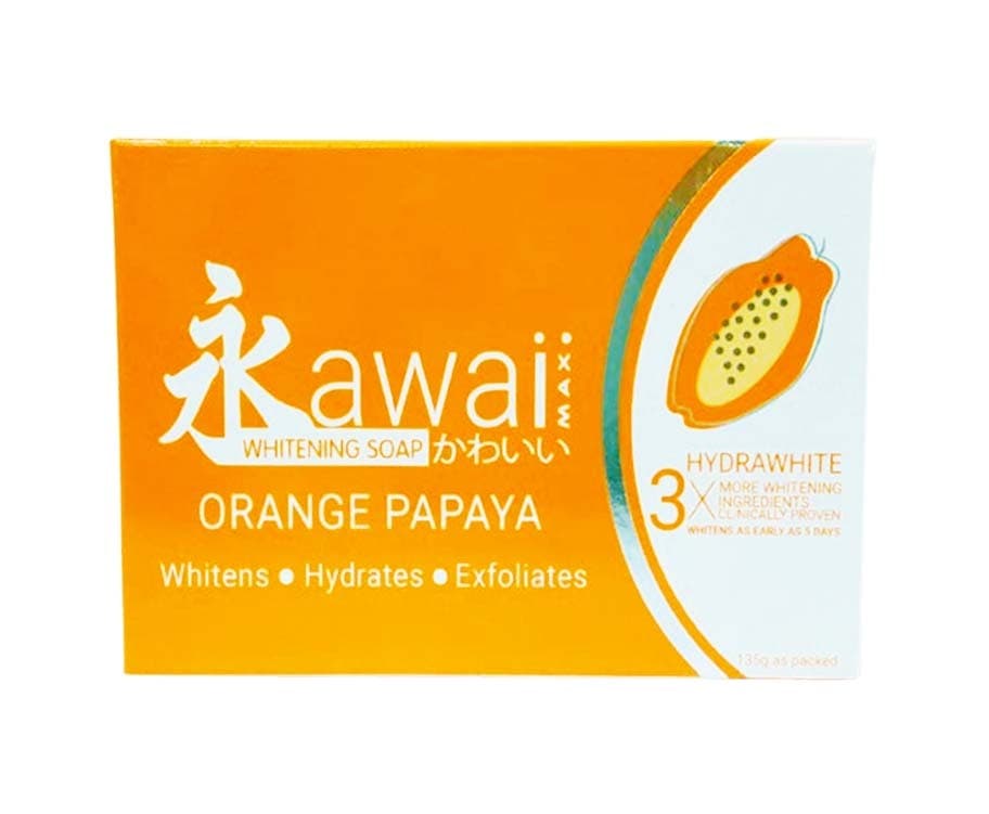 Kawaii Max Whitening Soap Orange Papaya 135g