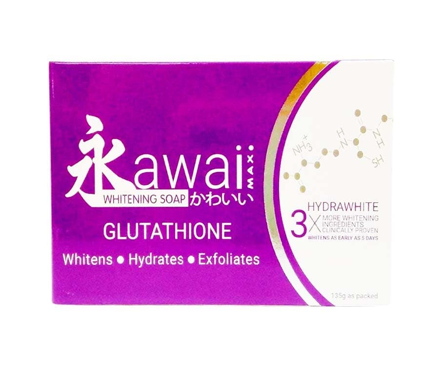 Kawaii Max Whitening Soap Glutathione 135g
