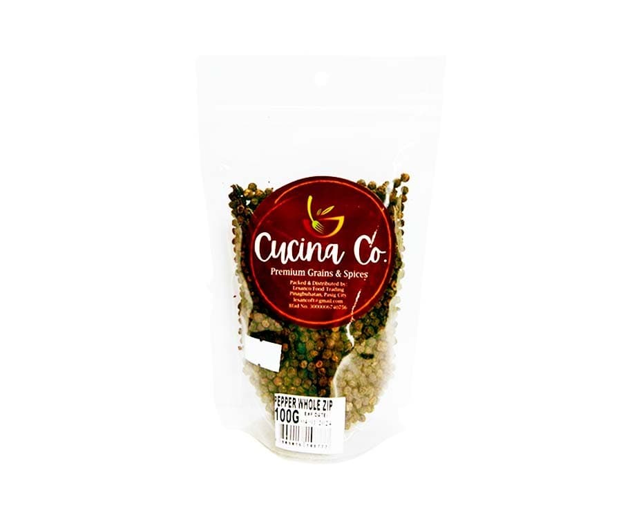 Cucina Co. Premium Grains & Spices Black Pepper Whole 100g
