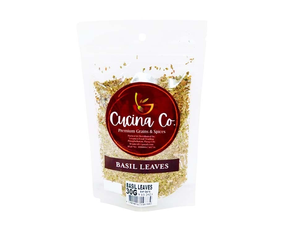Cucina Co. Premium Grains & Spices Basil Leaves 30g