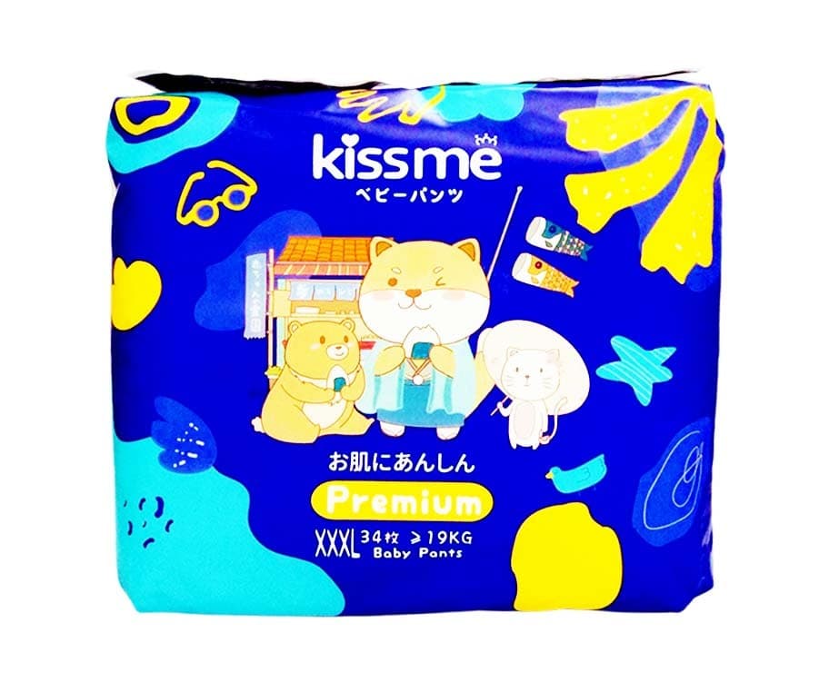 Kissme Premium Baby Pants XXXL (>19kg) 34 Pants