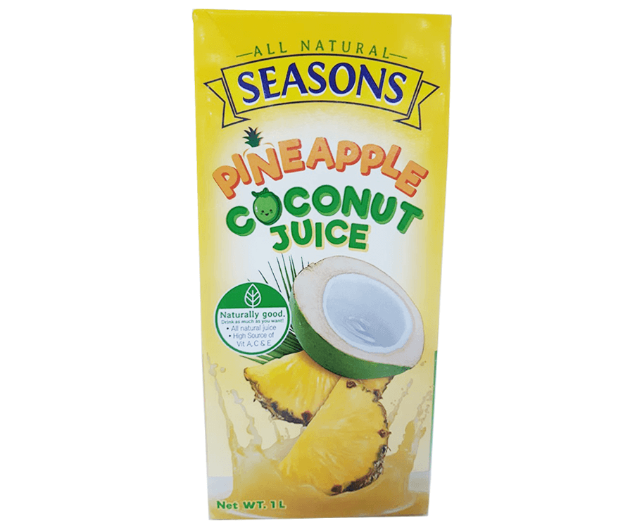 All Natural Seasons Pineapple Coconut Juice 1L