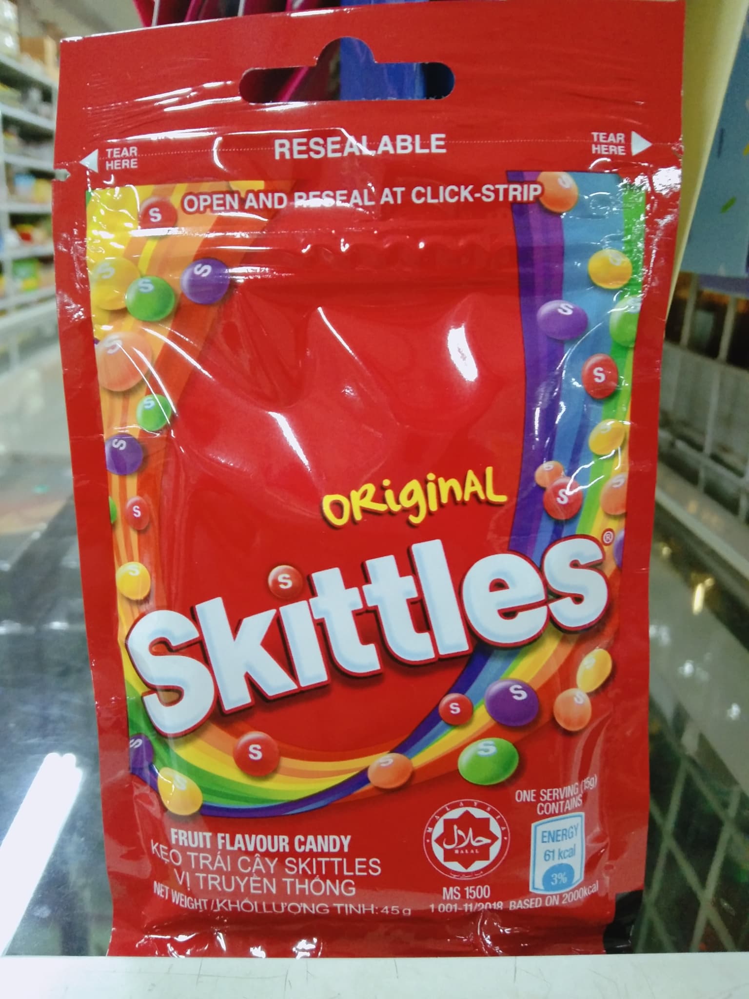 Skittles Original Fruit Flavour Candy 45g