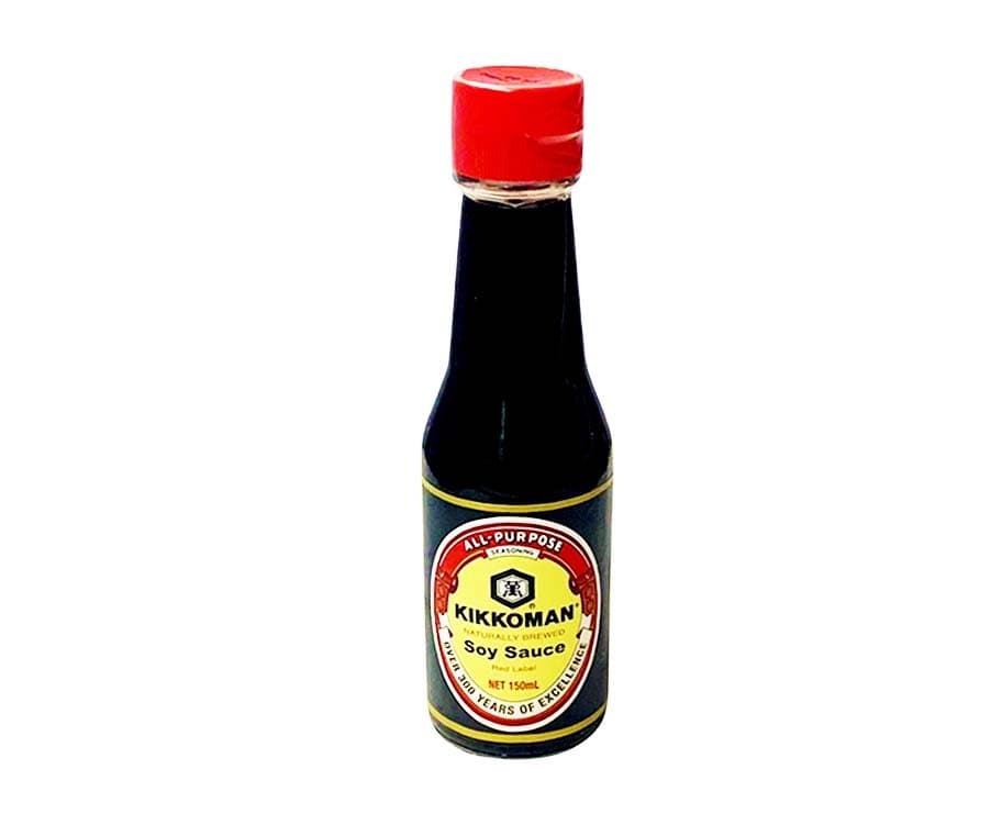 Kikkoman All-Purpose Seasoning Naturally Brewed Soy Sauce Red Label 150mL