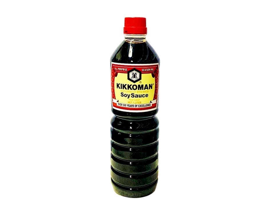 Kikkoman All-Purpose Seasoning Naturally Brewed Soy Sauce Red Label 1L