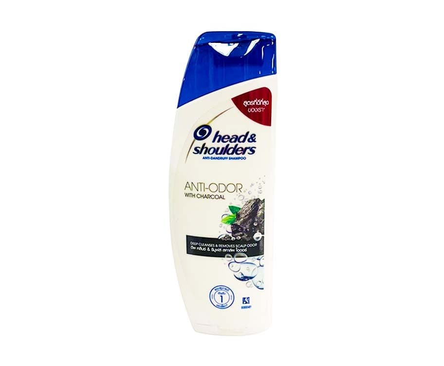 Head & Shoulders Anti-Dandruff Shampoo Anti-Odor with Charcoal Shampoo 170mL