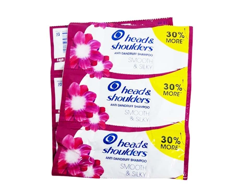 Head & Shoulders Anti-Dandruff Shampoo Smooth & Silky (6 Packs x 12mL)