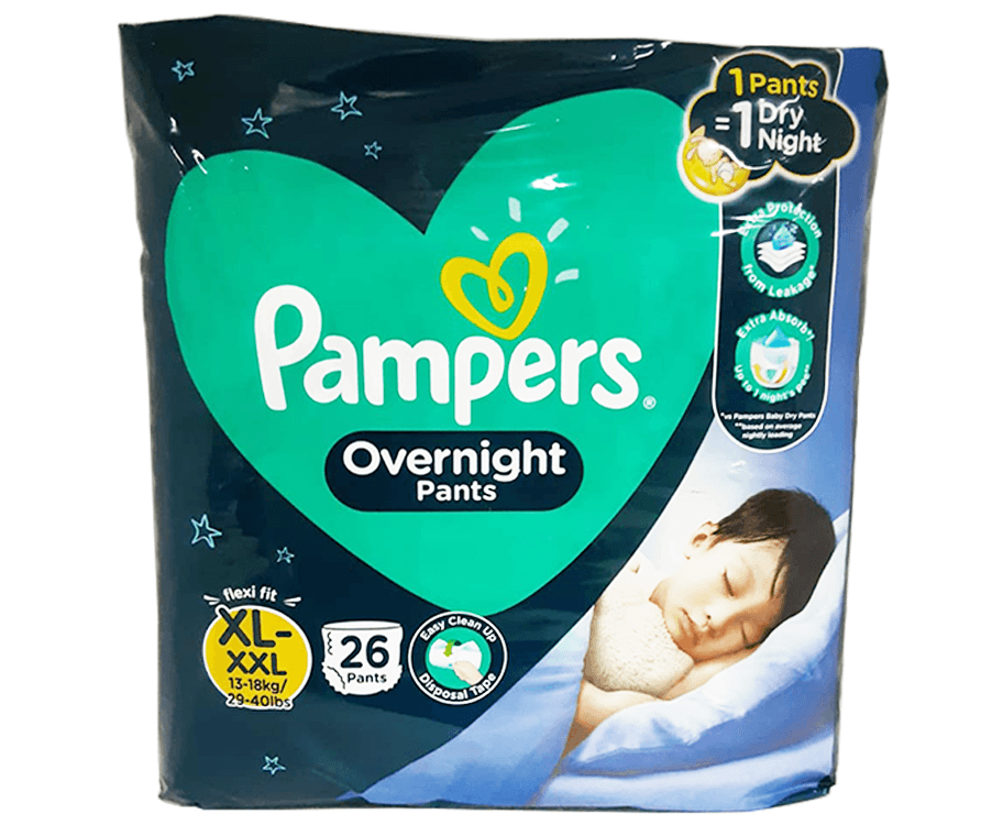 Pampers Overnight Pants XL-XXL 13-18kg 26 Pants