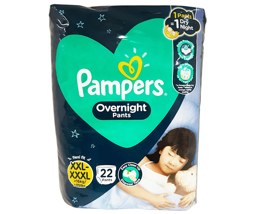 Pampers Overnight Pants XXL-XXXL >16kg 22 Pants