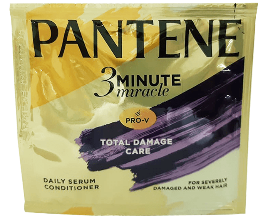 Pantene 3-Minute Total Damage Care Miracle Daily Serum Conditioner (6 Packs x 9mL)
