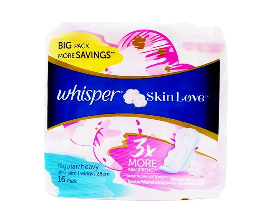 Whisper Skin Love Night Ultra Slim 16s