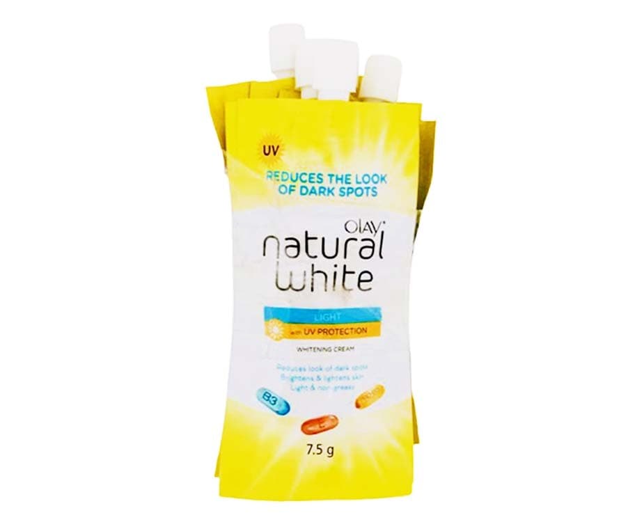 Olay Natural White Light Whitening Cream (6 Packs x 7.5g)
