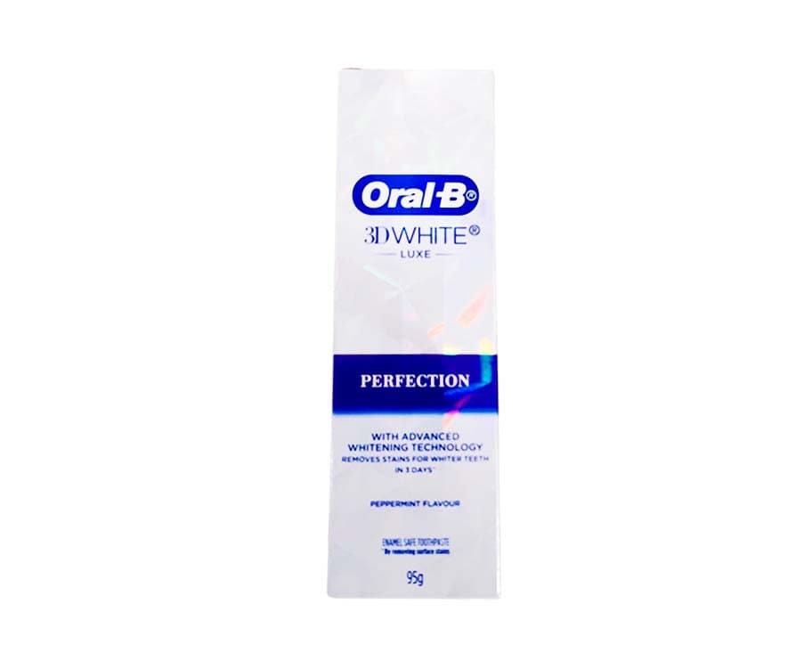 Oral-B 3D White Luxe Perfection Peppermint Flavour 95g