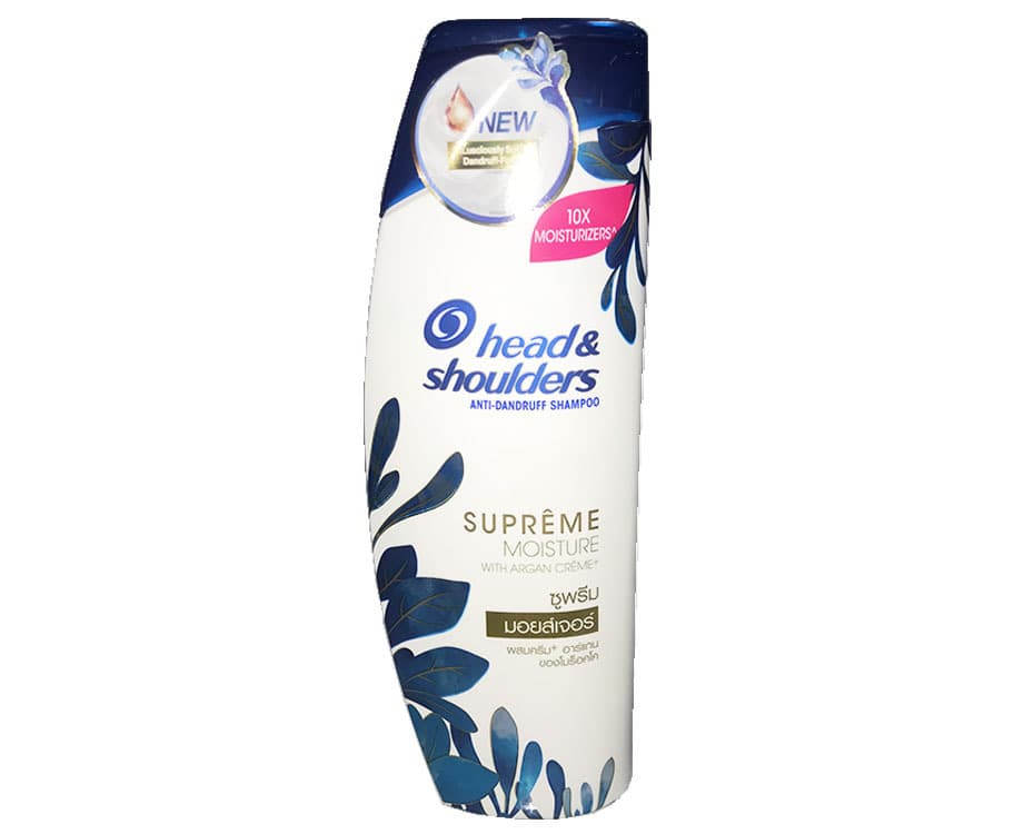 Head & Shoulders Supreme Moisture with Argan Creme Anti-Dandruff Shampoo 330mL