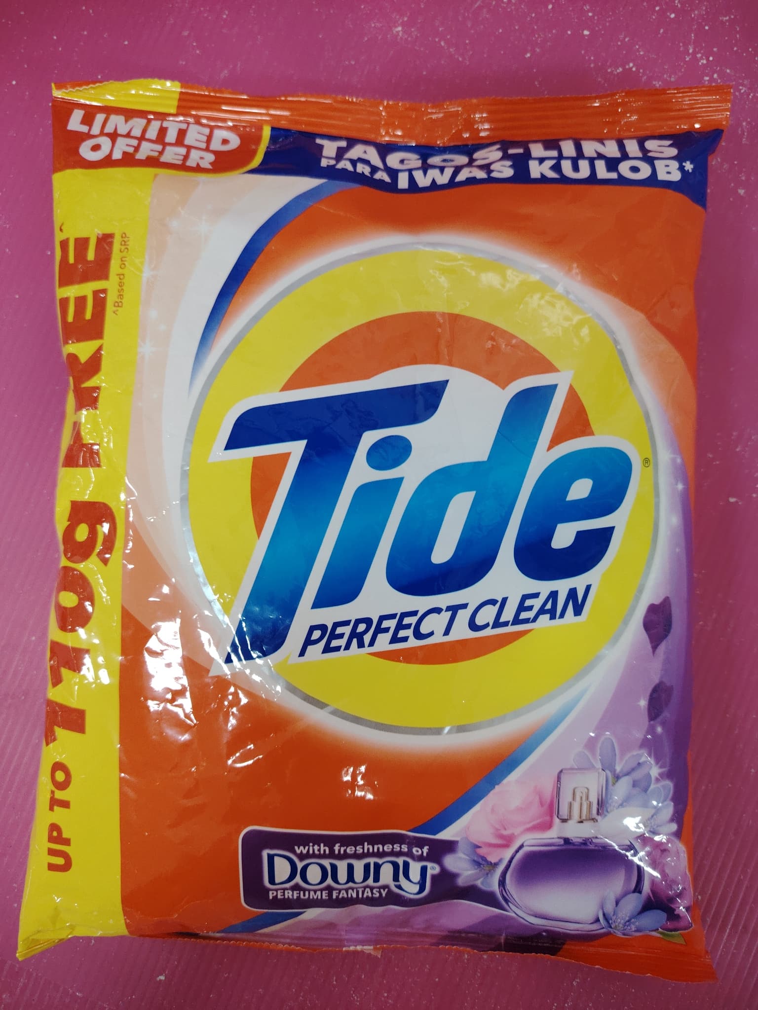 Tide Perfect Clean with Freshness of Downy Perfume Fantasy 725g