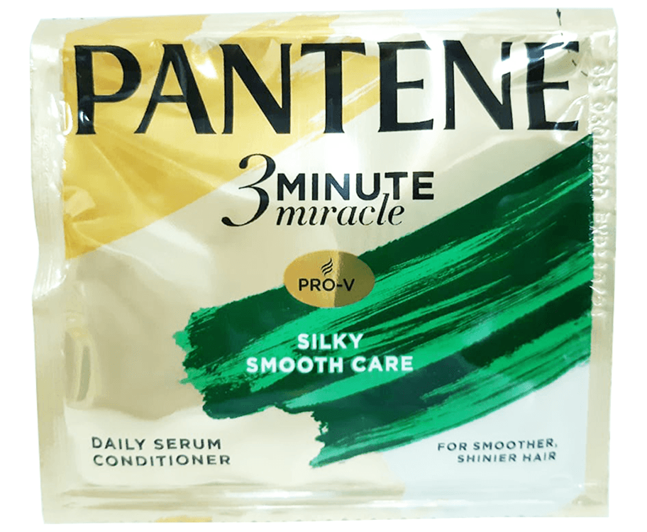 Pantene 3-Minute Silky Smooth Care Miracle Daily Serum Conditioner (6 Packs x 9mL)