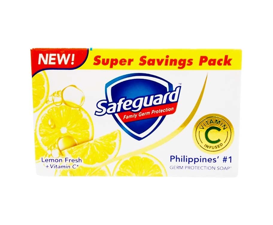 Safeguard Family Germ Protection Lemon Fresh + Vitamin C 175g