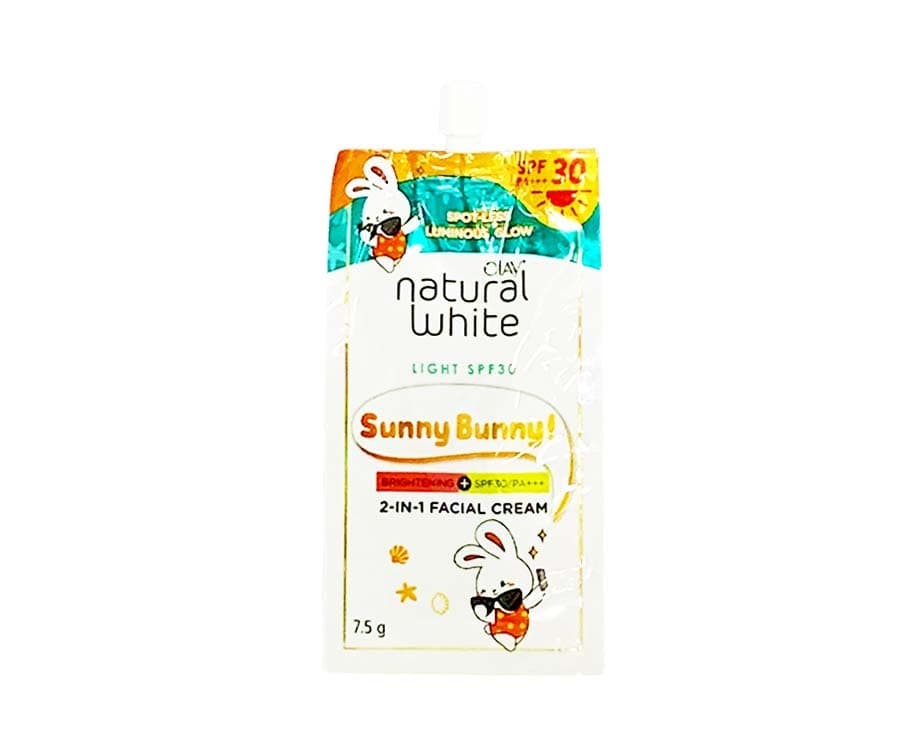 Olay Natural White Light SPF30 Sunny Bunny 2-in-1 Facial Cream 7.5g