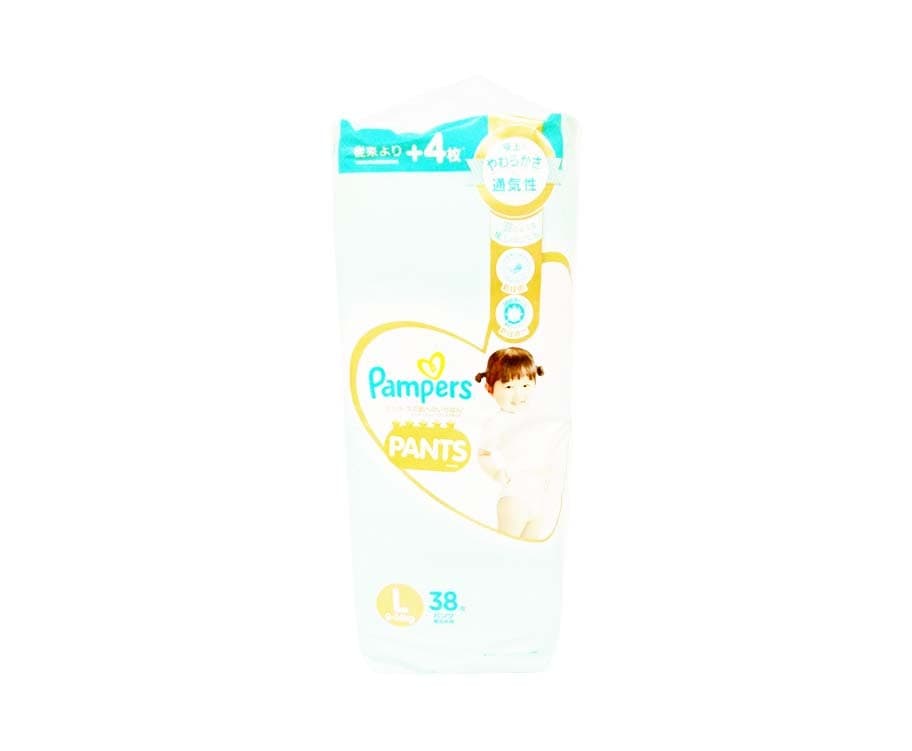 Pampers Pants Large +4 (9-14kg) 38 Pieces