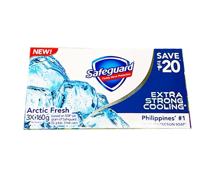 Safeguard Family Germ Protection Arctic Fresh (3 Packs x 160g)