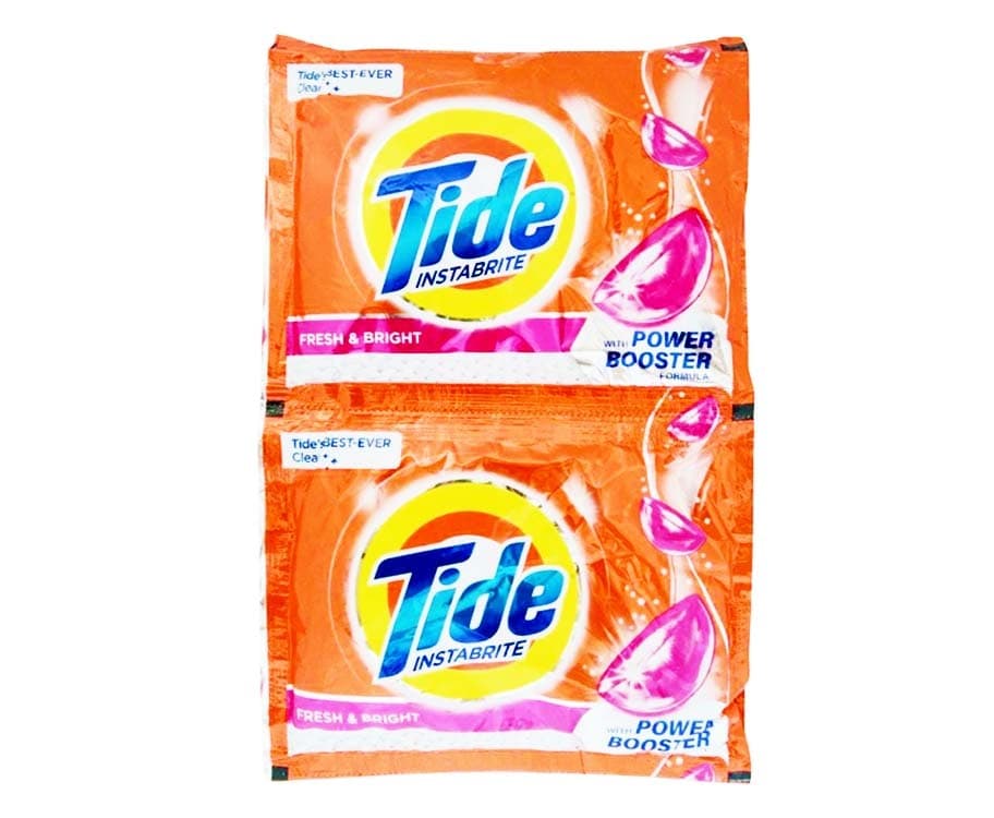 Tide Instabrite Fresh & Bright with Power Booster Formula (6 Packs x 78g)