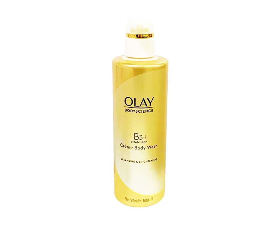 Olay Bodyscience B3+ Vitamin C Creme Body Wash Cleansing & Brightening 500mL