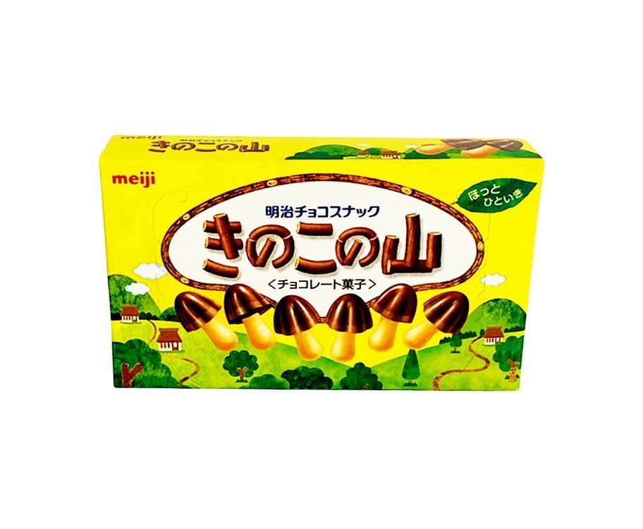 Meiji Kinoko Chocolate Biscuits 74g