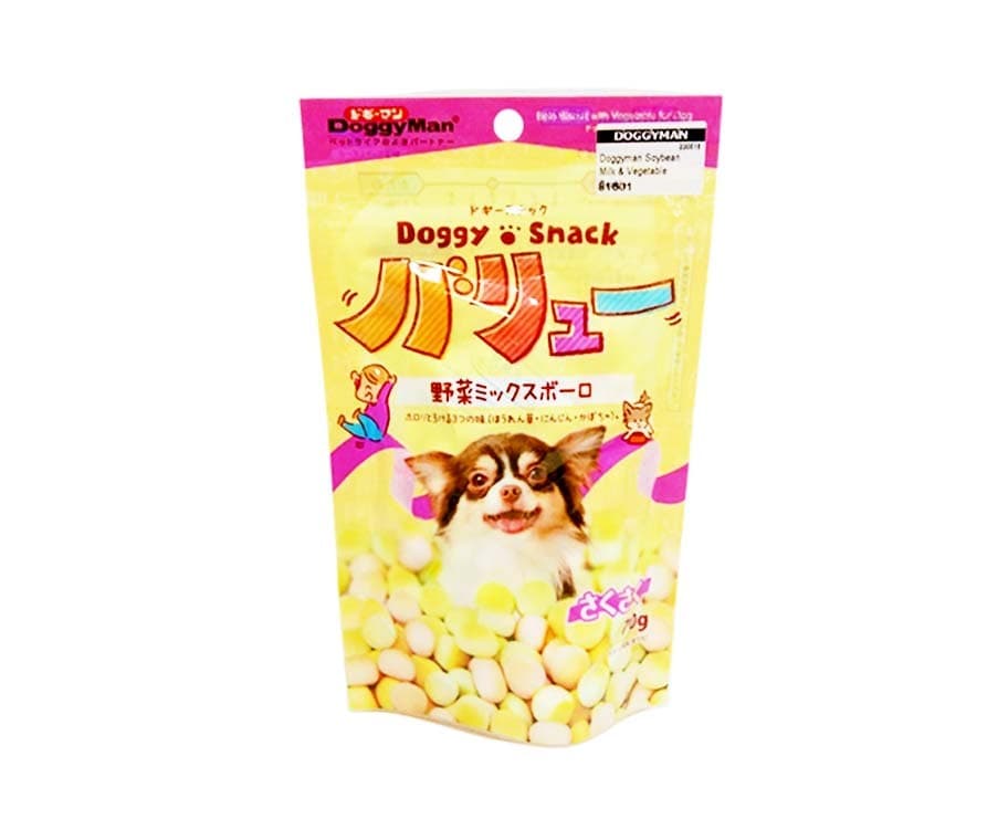 DoggyMan Doggy Snack Soybean, Milk & Vegetable Flavor 70g