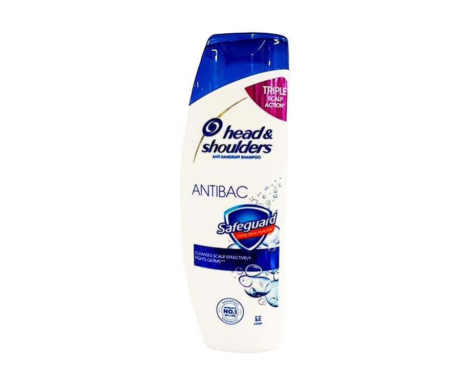 Head & Shoulders Anti-Dandruff Shampoo Antibac Safeguard 330mL