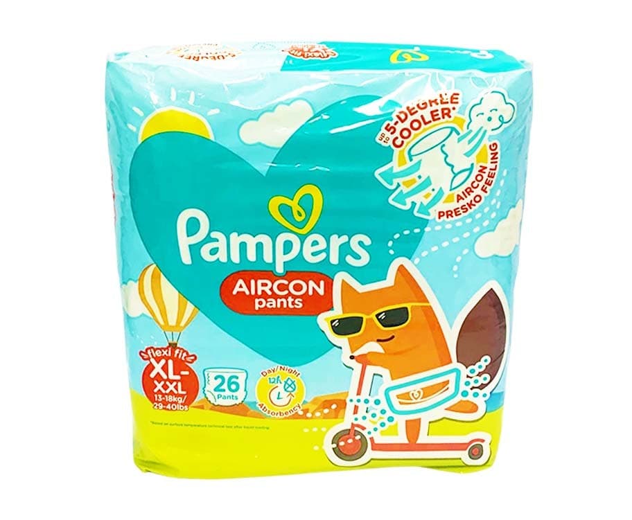 Pampers Aircon Pants Flexi Fit XL-XXL 13-18kg (29-40lbs) 26 Pants