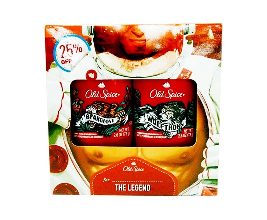 Old Spice Wolfthorn Deodorant Stick 73g + Old Spice Bearglove Deodorant Stick 73g
