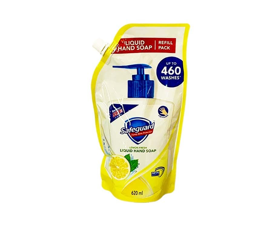 Safeguard Lemon Fresh Liquid Hand Soap Refill Pack 620mL