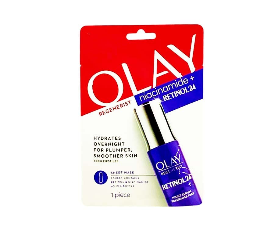 Olay Regenerist Niacinamide + Retinol24 1 Piece Sheet Mask