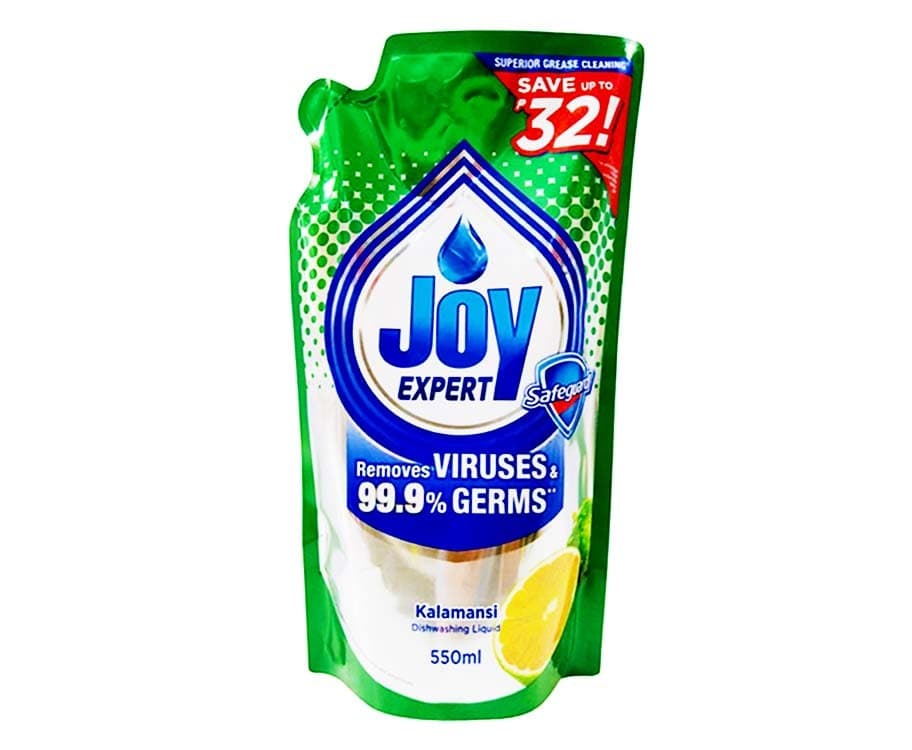 Joy Expert Dishwashing Liquid Safeguard Kalamansi 550mL