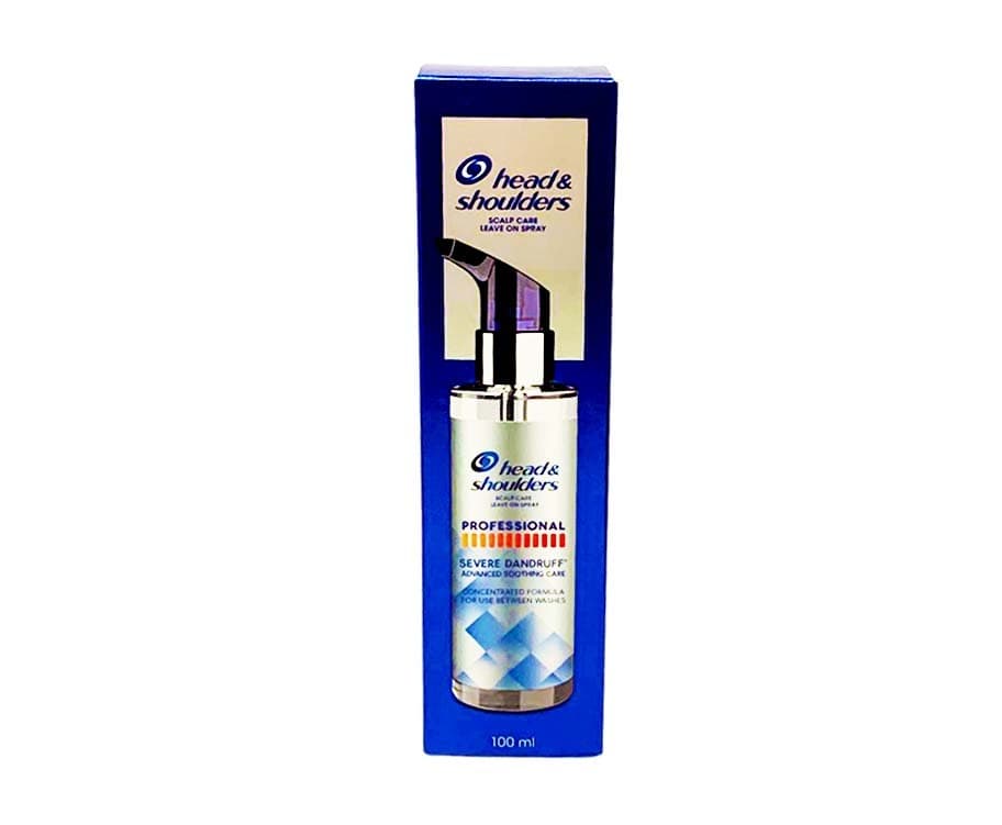 Head & Shoulders Professional Scalp Care Leave On Spray Severe Dandruff Advanced Soothing Care 100mL
