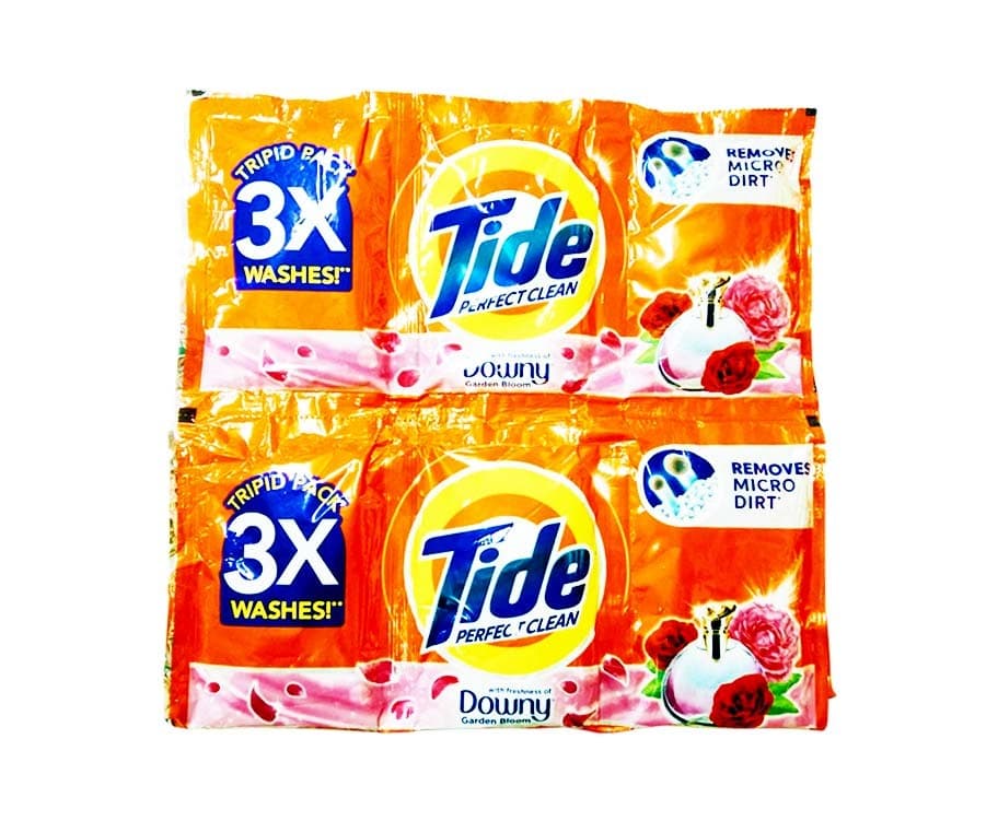 Tide Perfect Clean with Freshness of Downy Garden Bloom Tripid Pack (6 Packs x 104g)