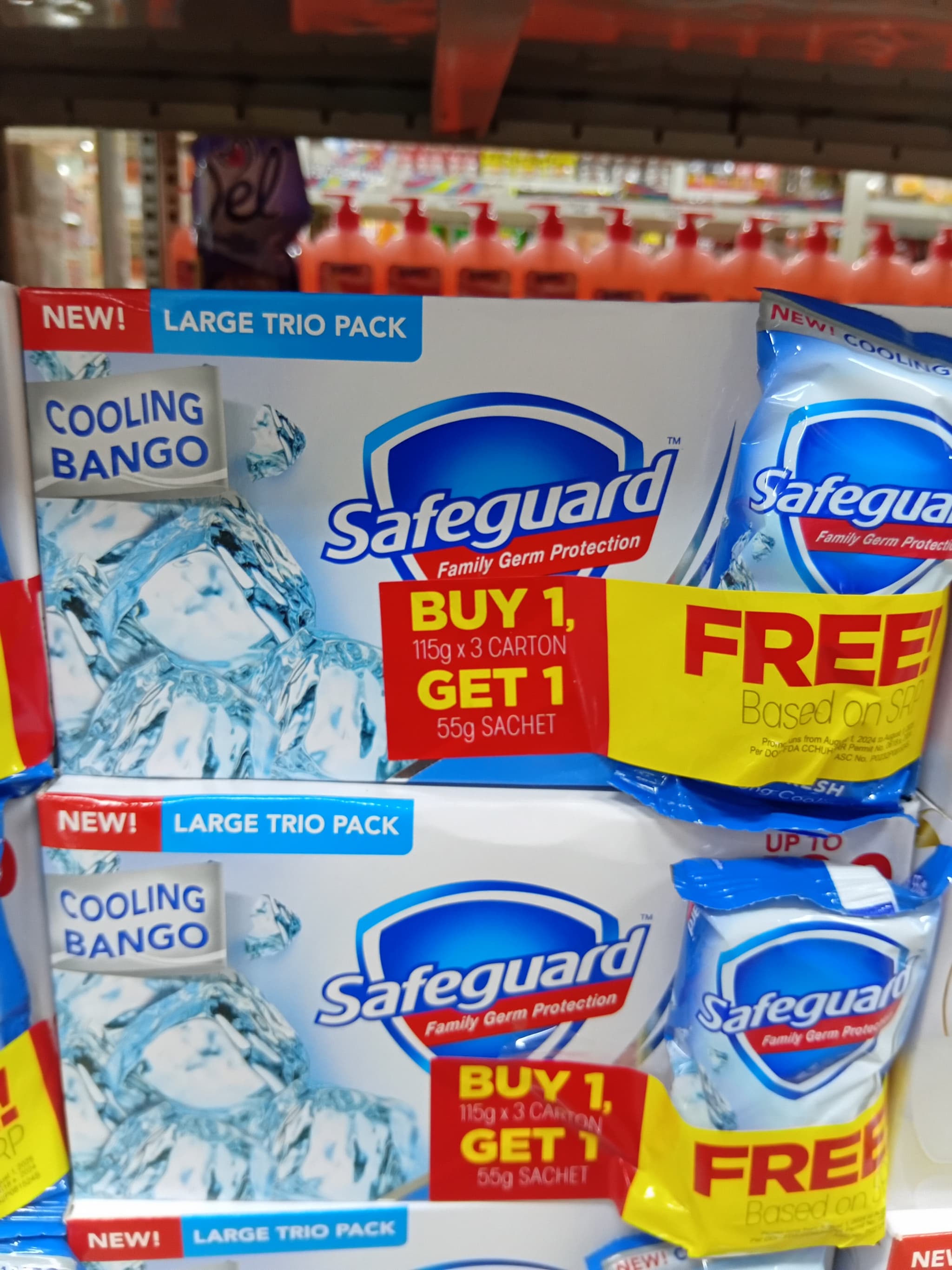 Safeguard Bar Arctic Fresh (3 Packs x 115g)
