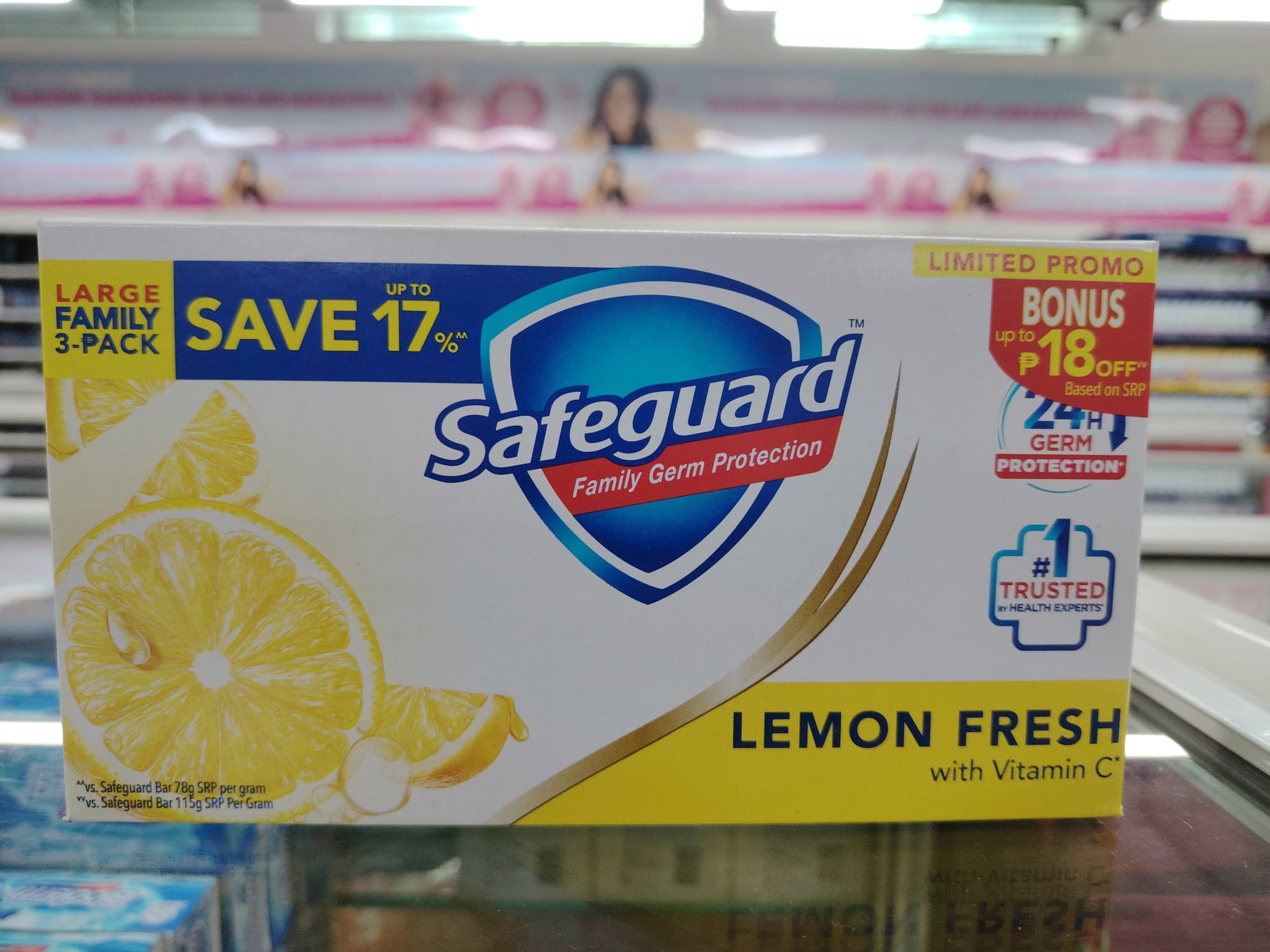 Safeguard Lemon Fresh (3x115g)