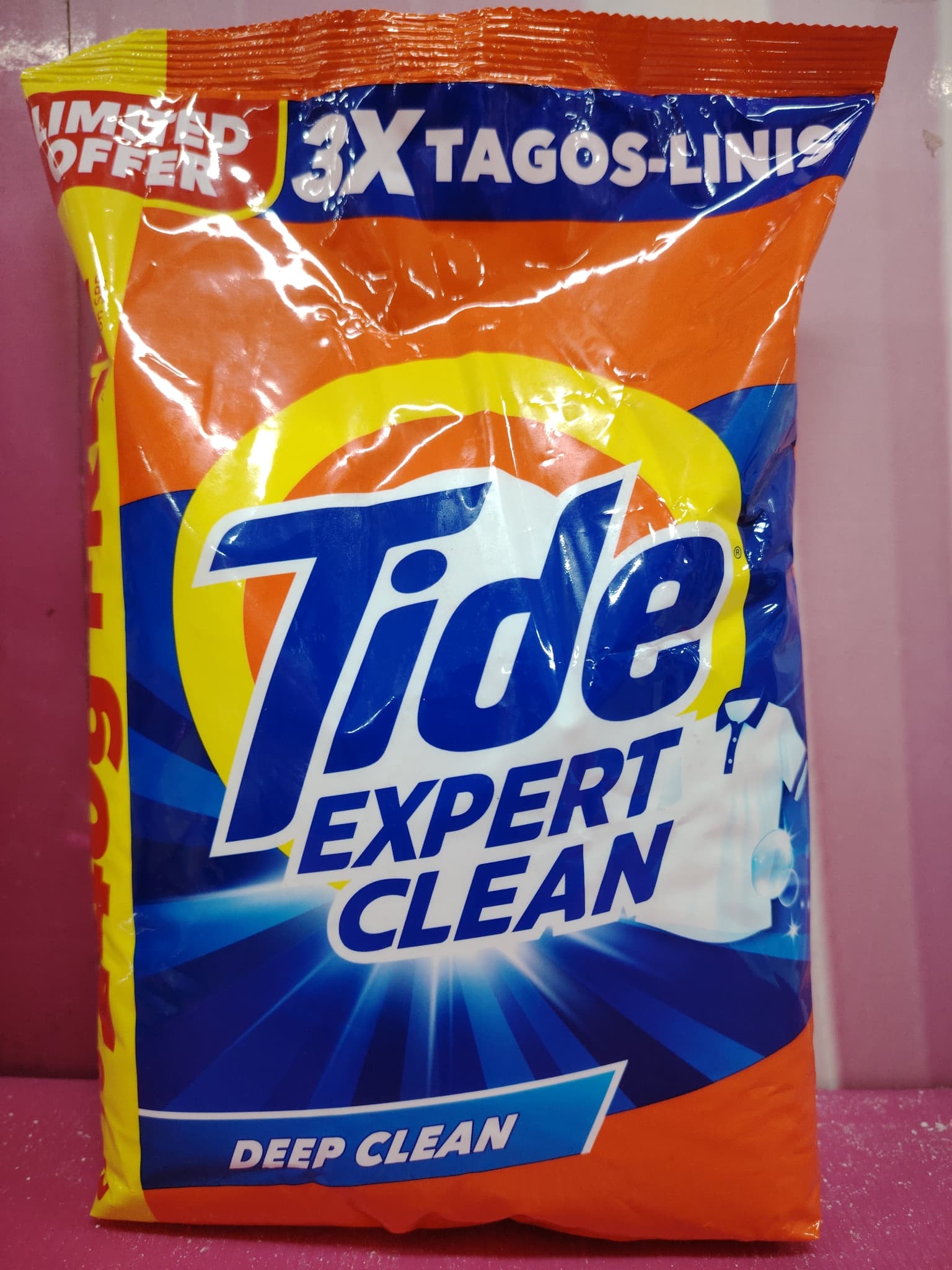 Tide Pwdr Expert Deepclean 1500g