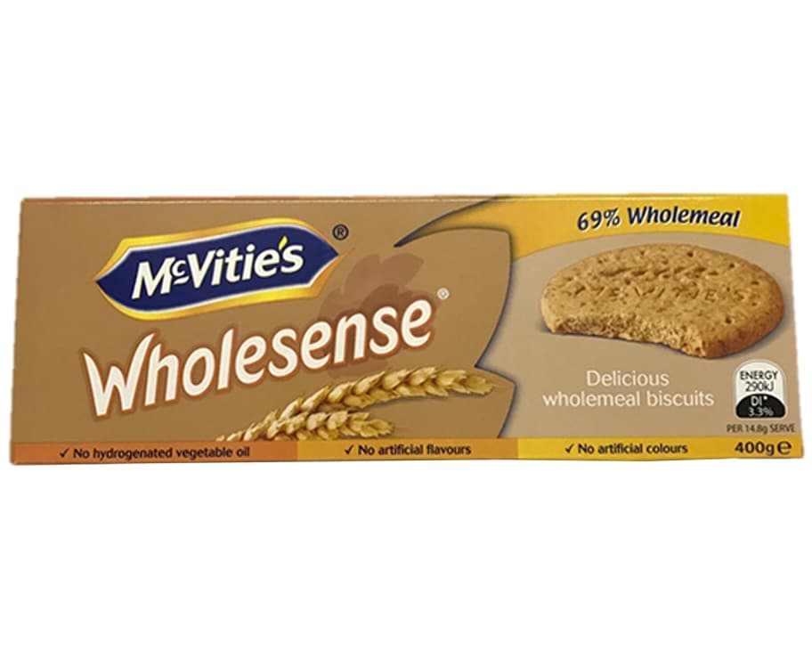 McVitie's Wholesense Delicious Wholemeal Biscuits 400g