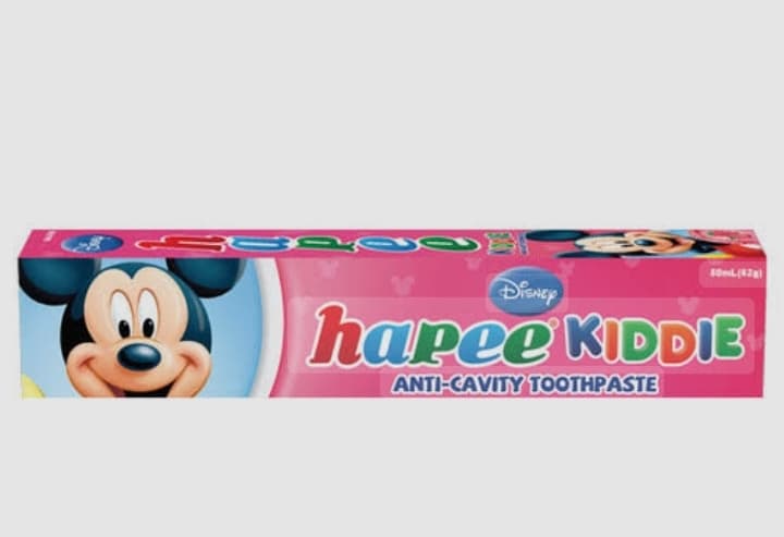Hapee Kiddie Anti Cavity Toothpaste Strawberry Bloom 62g