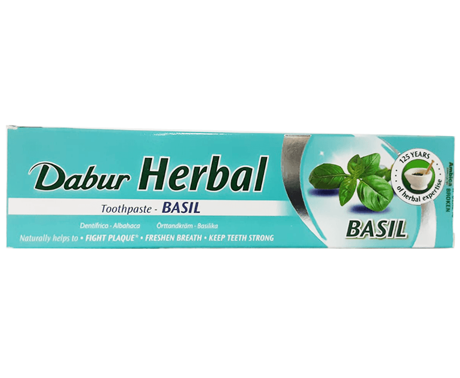 Dabur Herbal Toothpaste Basil 100mL